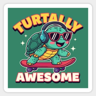 Turtally Awesome Sticker